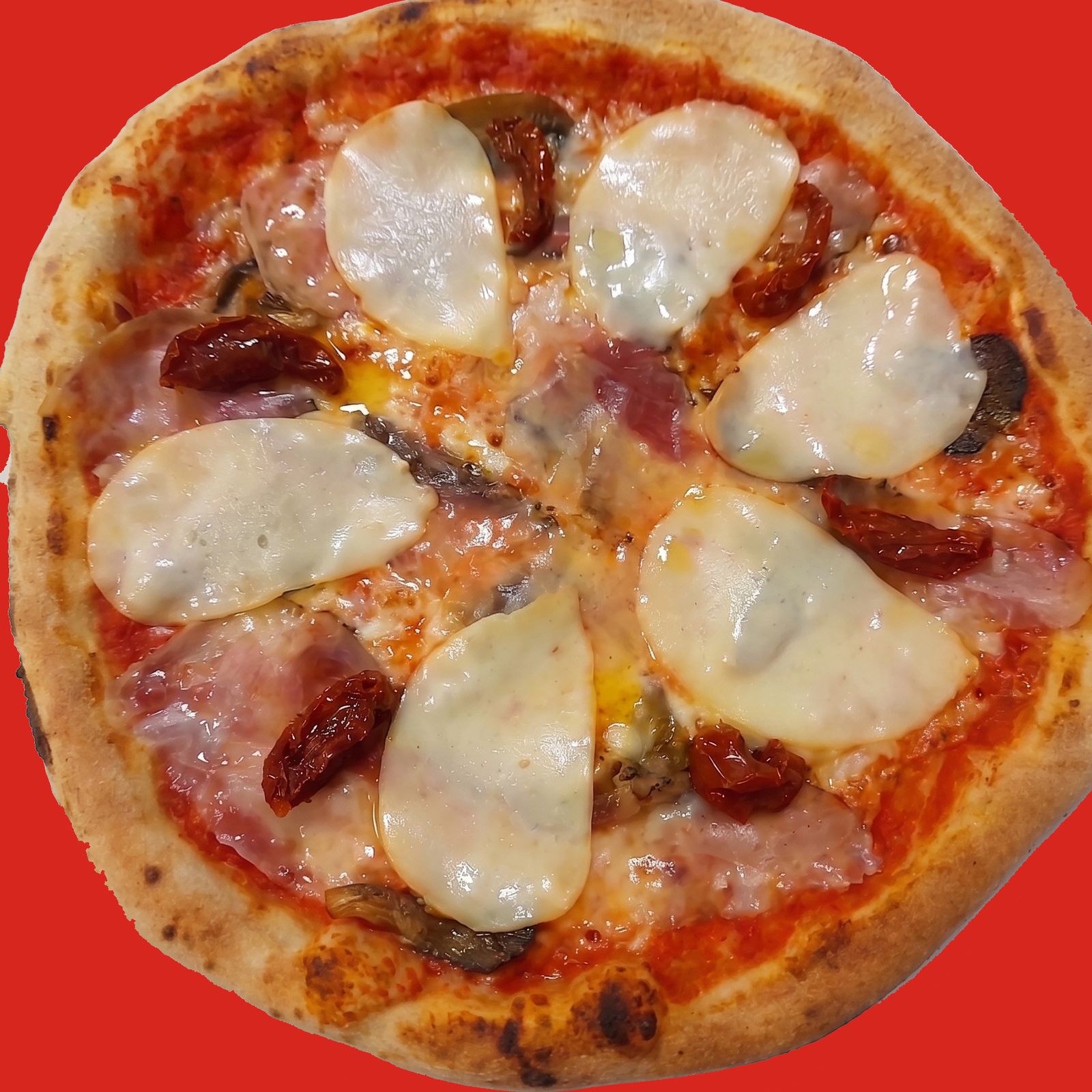 Pizza di Pianeta Pizza vista dall'alto